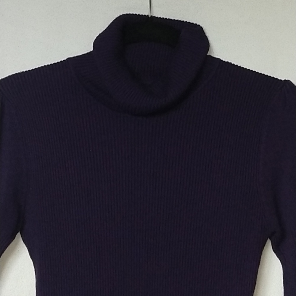 Junior's L It's Our Time Turtle neck sweater